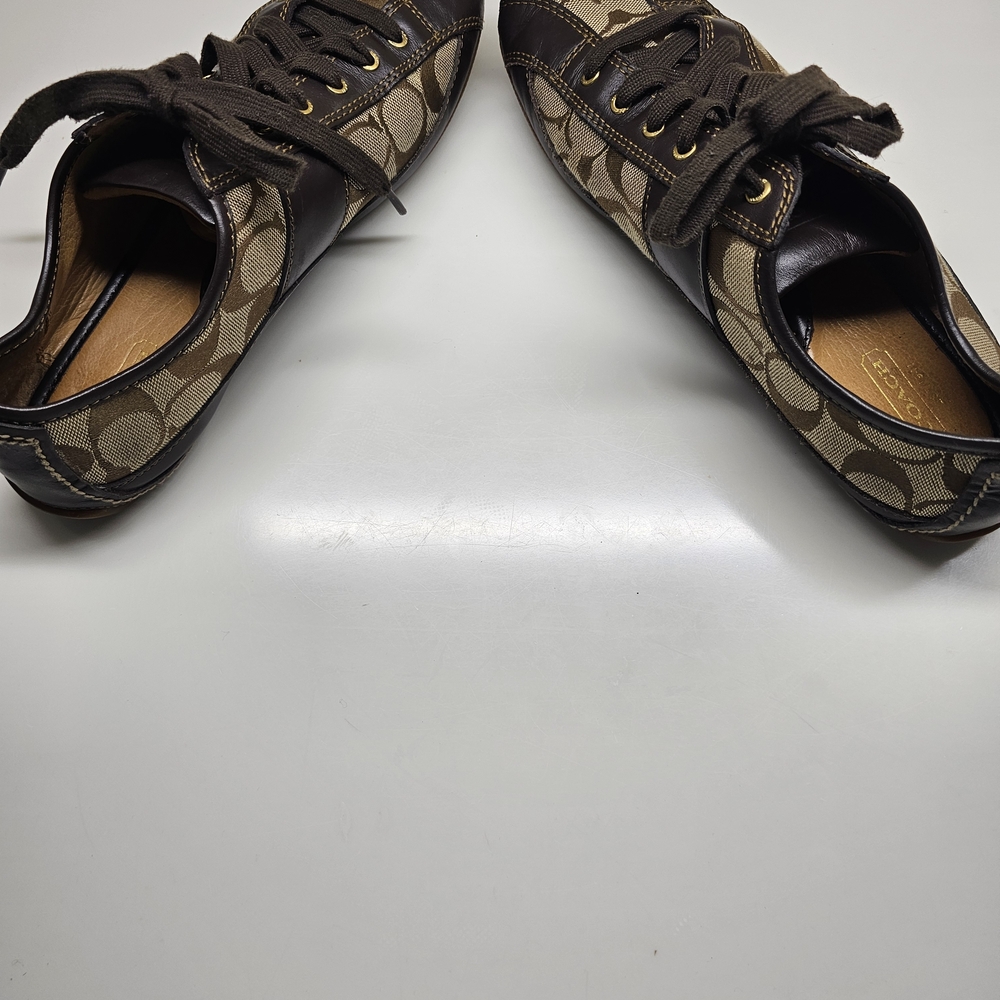 Women’s Coach Lace-Up Derby Sneakers - Picture 3 of 4